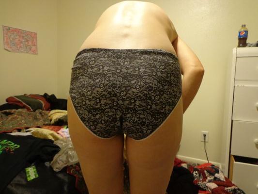 wife in new panties