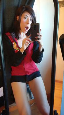 Selfies asiáticas de grandes tetas