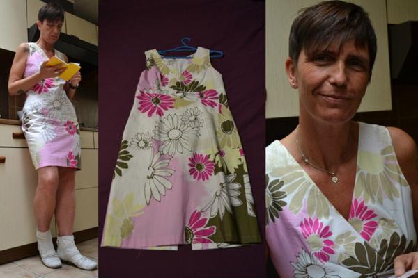 Kleid, Höschen und Schuhe meiner Hurenschlampe