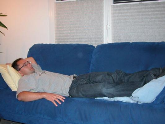 Lazy afternoon at home