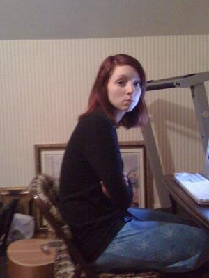 Gorgeous sweet teen girl shows everything