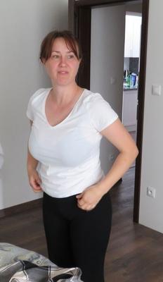 Melissa from dressed sow to spread eagle