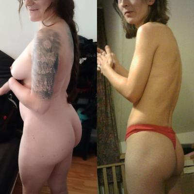 Skinny and Saggy Vs Busty and Chubby