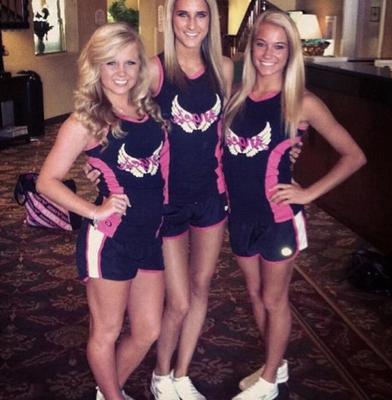 Assorted cheerleaders