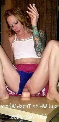 Charlie Levin proud white trash slut