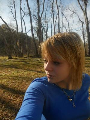 blonde have fun