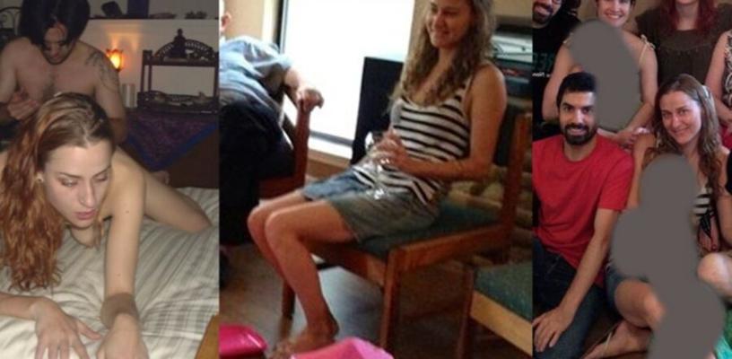 femme habillée et déshabillée, maman, professeur poing baisé
