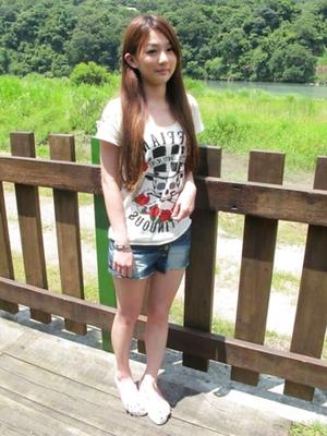 かわいい楽しい台湾人のガールフレンド