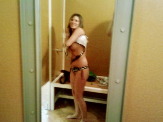 Slut wife in public