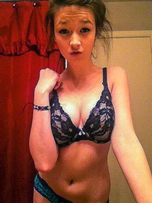 Dos adolescentes sexys selfies