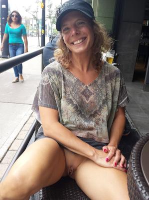 Open Legs Commando   Wearing Hats