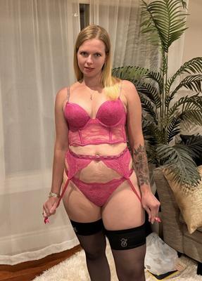 Pink lingerie