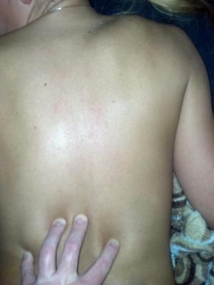 First massage from husbands friend