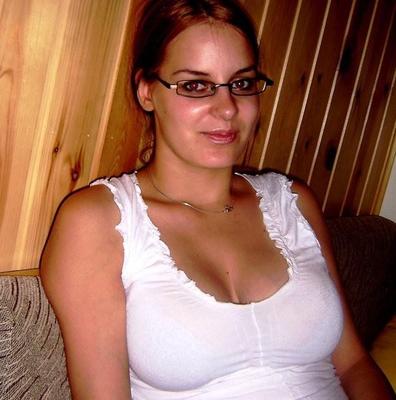 Iina a brunette from Finland