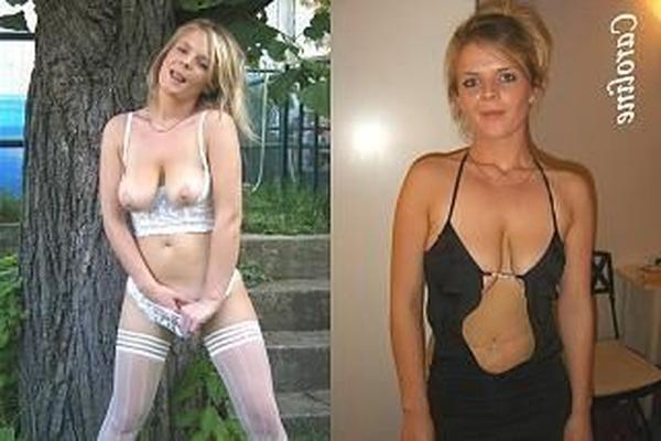 On Off Schlampen 41   Dressed undressed amateurs