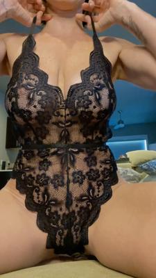 黒のランジェリー素敵な巨乳