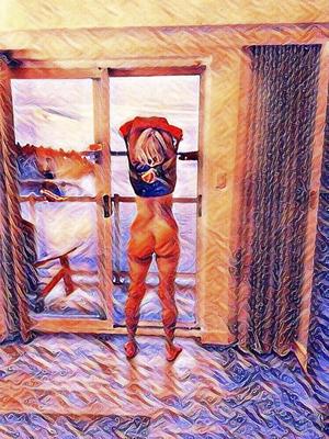 горячие девушки в окнах