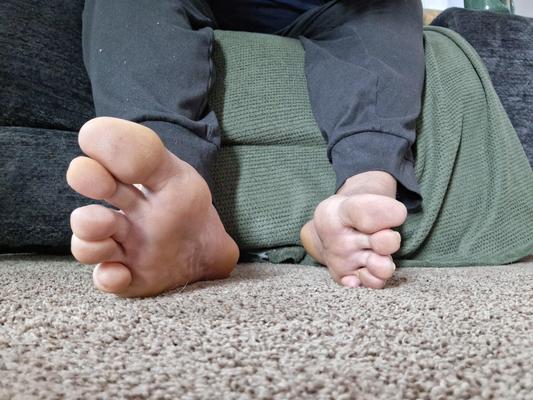 Semelles aux pieds nus de près