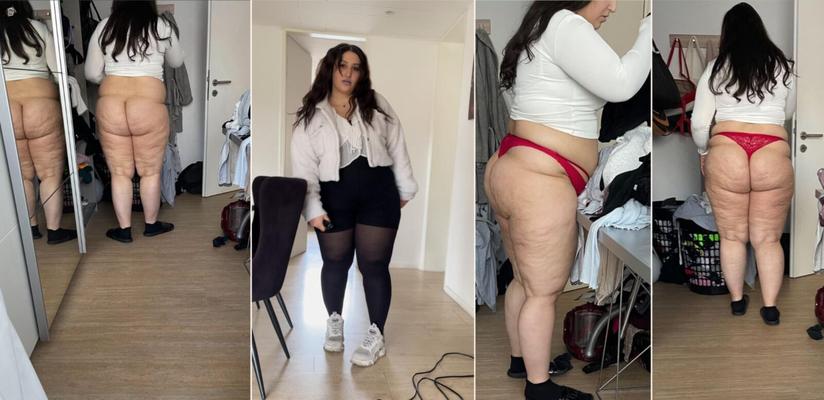 Amateur bbw slut with fat ass