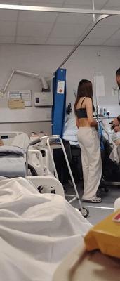 Hospital candid 