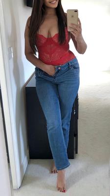 Topless in Denim 