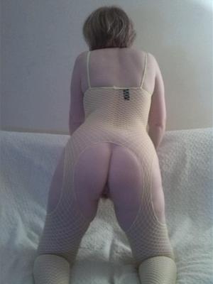 Sous-vêtements en dentelle de Fishnet pour voir