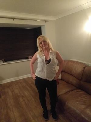 Otro skank de prostituta de puta en la calle Bolton