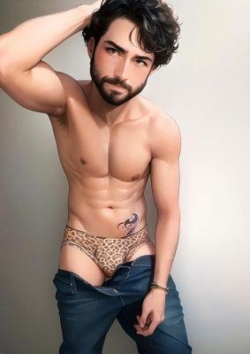 Sous-vêtements imprimés sexy